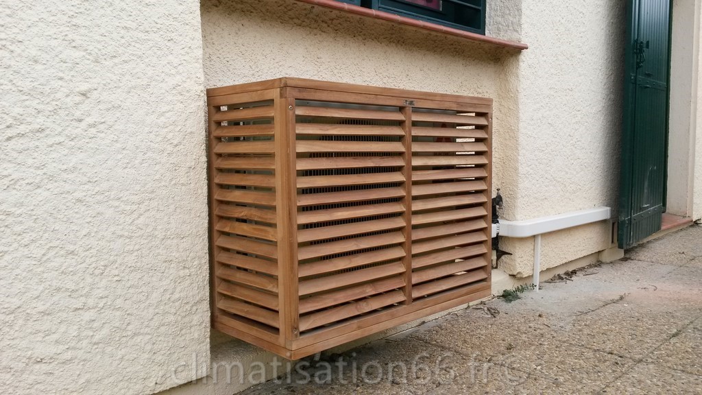 cache groupe climatisation