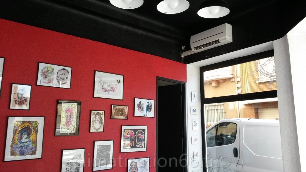 climatisation salon de tatouage 66