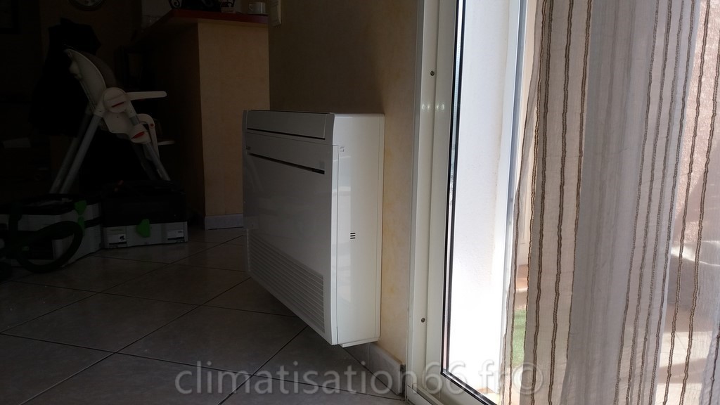 climatisation encastrée console