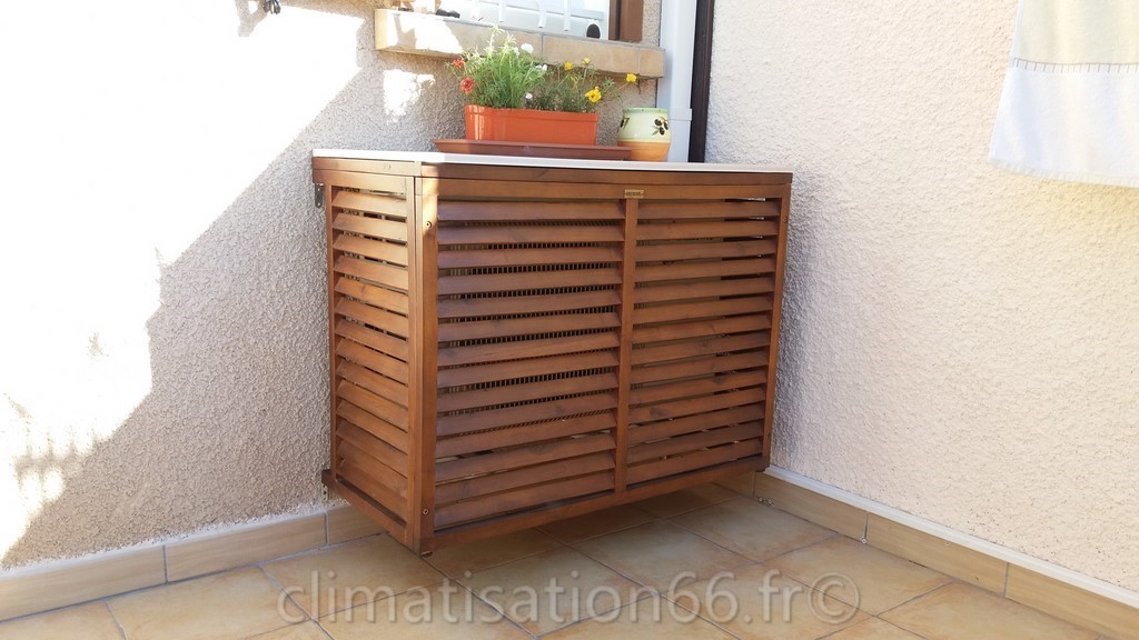 cache groupe climatisation