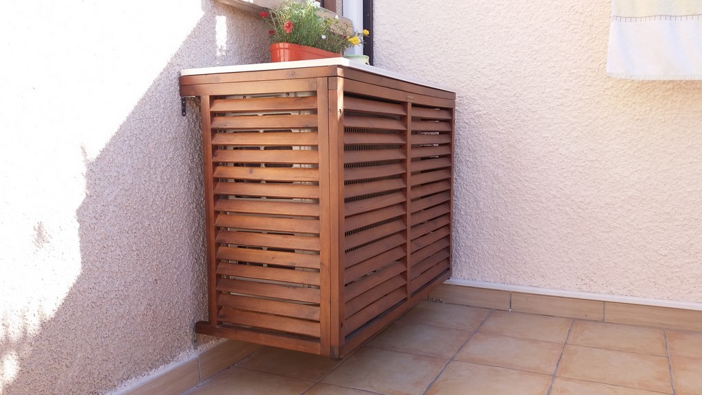 cache groupe climatisation