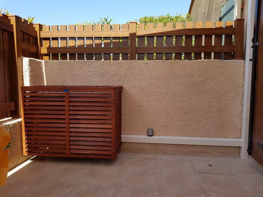 cache groupe climatisation