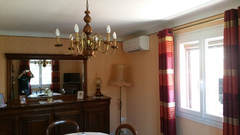 installateur clim dans salon