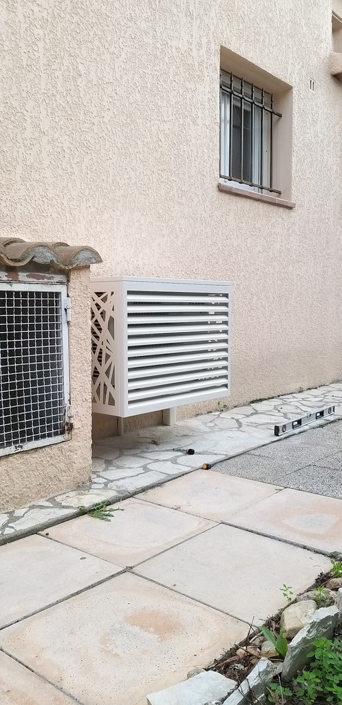 Cache groupe climatisation