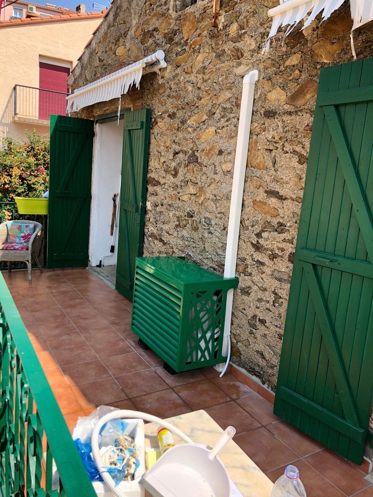 cache groupe clim sur mesure