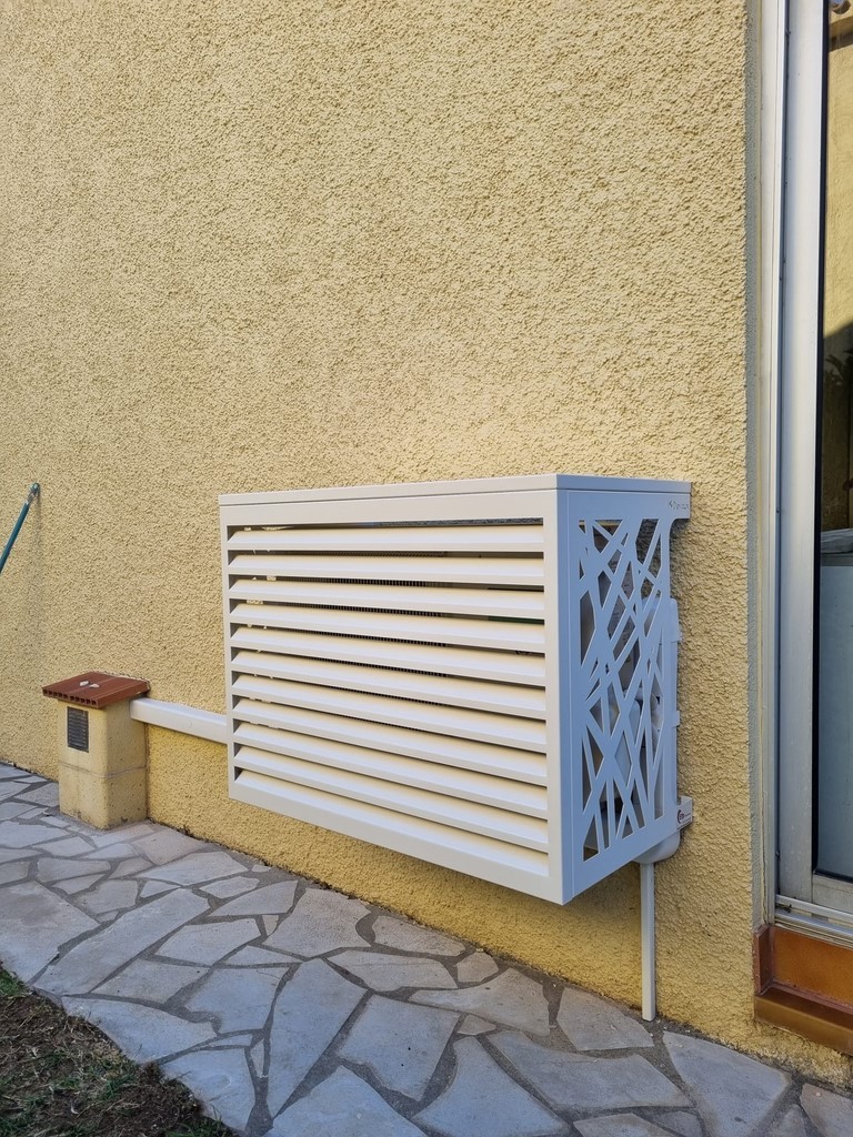 cache climatiseur design