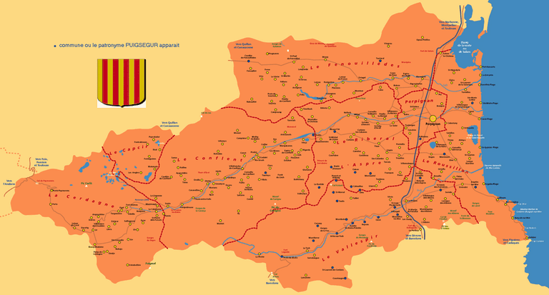 carte des pyrénées orientales