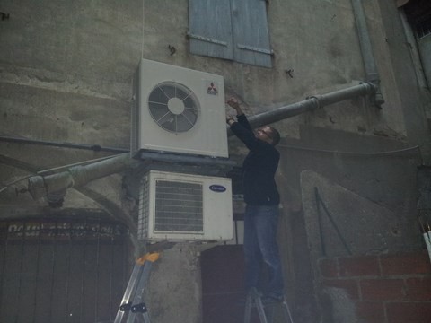 groupe clim mitsubishi