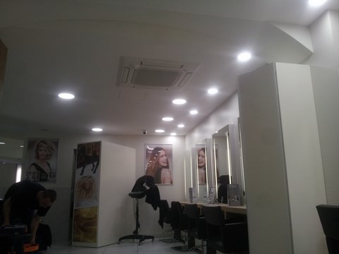 clim mitsubishi salon de coiffure