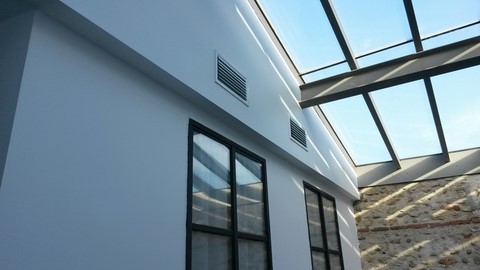 diffuseur lames courbes