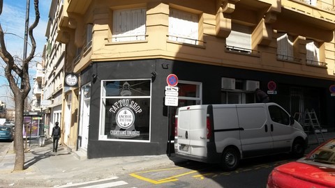 chauffage salon de tatouage