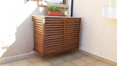 cache groupe decoclim teck