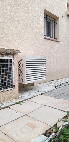 Cache groupe climatisation