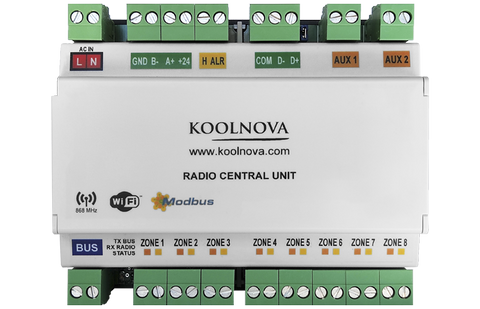 centrale de régulation koolnova