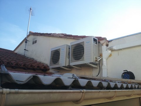 2 groupes daikin 5 kw