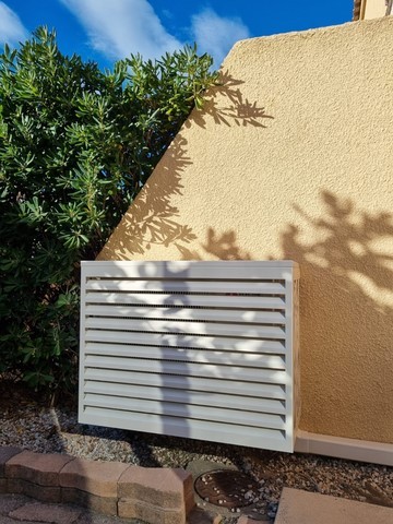 coffre climatiseur alu