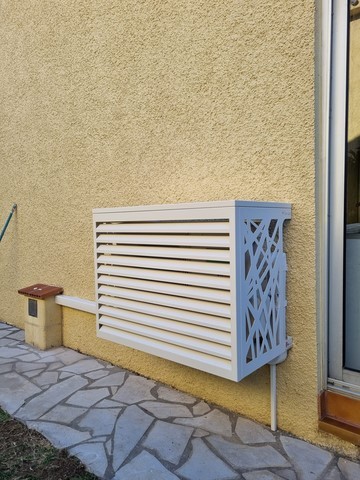 cache climatiseur design