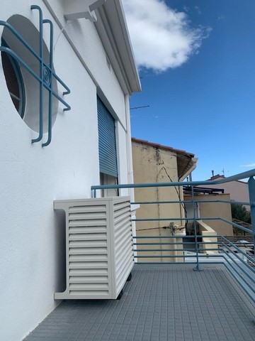 Cache pour groupe extérieur de climatisation