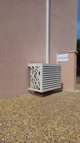 cacher son groupe de climatisation