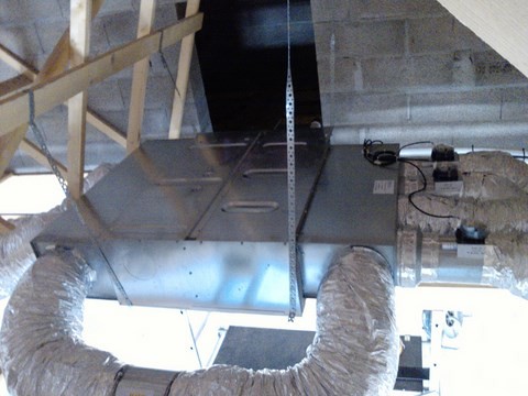 installation d'un gainable