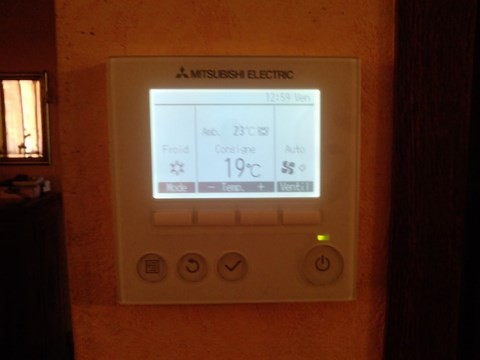 télécommande de gestion pour gainable