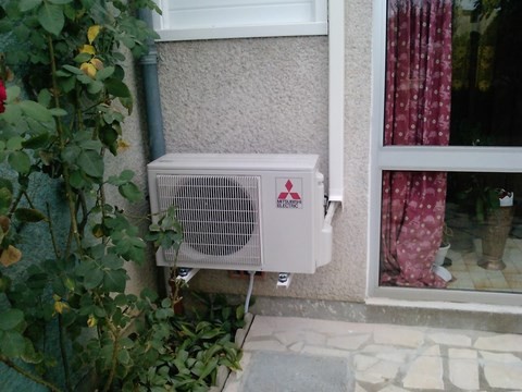 unité extérieure mitsubishi électrique